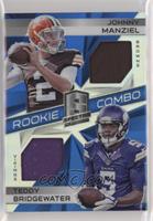 Johnny Manziel, Teddy Bridgewater #/49