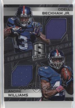2014 Panini Spectra - Combo Rookie Jerseys #CR-OA - Andre Williams, Odell Beckham Jr. /199