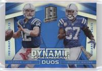 Andrew Luck, Reggie Wayne #/49