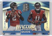 Julio Jones, Matt Ryan #/49