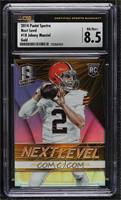 Johnny Manziel [CSG 8.5 NM/Mint+] #/25