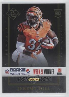 2014 Panini Spectra - Pepsi Rookie of the Week/Year #9 - Jeremy Hill