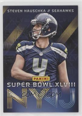 2014 Panini Super Bowl XLVIII - Seattle Seahawks #10 - Steven Hauschka