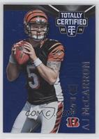 AJ McCarron #/50