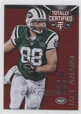 2014 Panini Totally Certified - [Base] - Platinum Red #188 - Jace Amaro /100