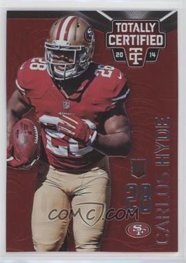 2014 Panini Totally Certified - [Base] - Platinum Red #194 - Carlos Hyde /100