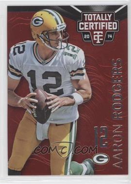 2014 Panini Totally Certified - [Base] - Platinum Red #34 - Aaron Rodgers /100