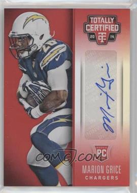 2014 Panini Totally Certified - [Base] - Rookie Signatures Mirror Red #145 - Marion Grice /25