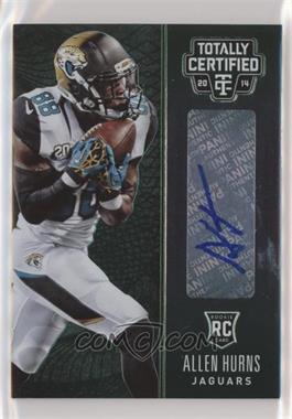 2014 Panini Totally Certified - [Base] - Rookie Signatures Platinum Green #129 - Allen Hurns /5