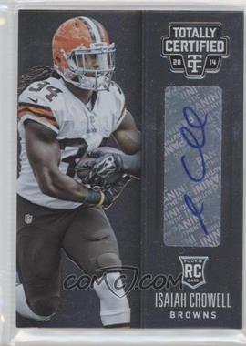 2014 Panini Totally Certified - [Base] - Rookie Signatures #116 - Isaiah Crowell