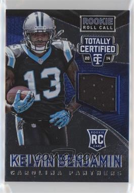 2014 Panini Totally Certified - Rookie Roll Call Jersey - Blue #RRC-KB - Kelvin Benjamin /50