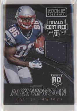 2014 Panini Totally Certified - Rookie Roll Call Jersey #RRC-AS - Asa Watson