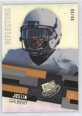 2014 Press Pass - [Base] - Holofoil Reflectors #21 - Justin Gilbert /99