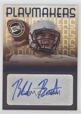 2014 Press Pass - Playmakers Autographs - Blue Missing Serial Number #PM-BB - Blake Bortles