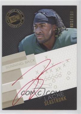 2014 Press Pass - Signings - Gold X's & O's Red Ink #PPS-LS - Lache Seastrunk /199