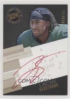 2014 Press Pass - Signings - Gold X's & O's Red Ink #PPS-LS - Lache Seastrunk /199