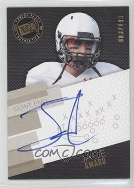 2014 Press Pass - Signings - Gold X's & O's #PPS-JA2 - Jace Amaro /199