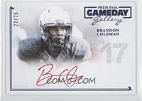 Brandon Coleman #/25