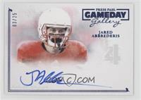 Jared Abbrederis #/25