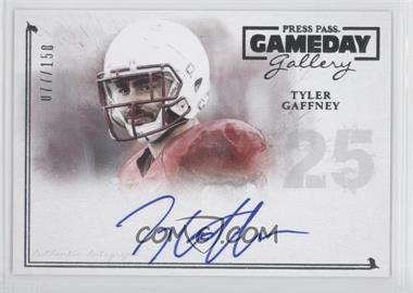 2014 Press Pass Gameday Gallery - [Base] - Silver #GG-TG - Tyler Gaffney /150