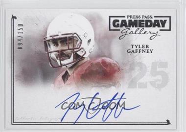 2014 Press Pass Gameday Gallery - [Base] - Silver #GG-TG - Tyler Gaffney /150