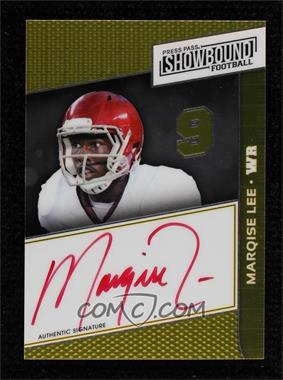 2014 Press Pass Showbound - [Base] - Gold Red Ink #SB-ML - Marqise Lee /19