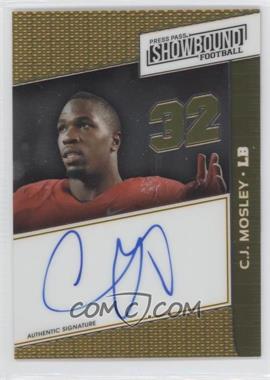 2014 Press Pass Showbound - [Base] - Gold #SB-CM - C.J. Mosley