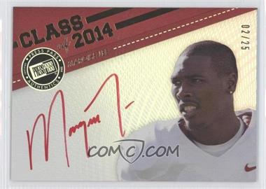 2014 Press Pass Showbound - Class of 2014 - Gold Red Ink #C14-ML - Marqise Lee /25