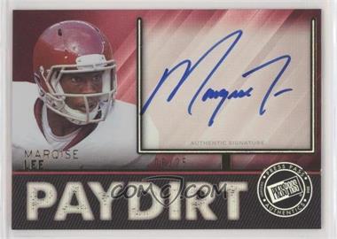 2014 Press Pass Showbound - Paydirt - Red #PD-ML - Marqise Lee /25