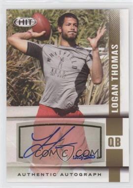 2014 SAGE Hit - Autographs - Gold #A3 - Logan Thomas /250