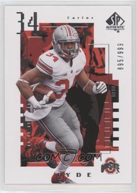 2014 SP Authentic - 2000 Future Watch #FW-9 - Carlos Hyde /999