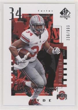 2014 SP Authentic - 2000 Future Watch #FW-9 - Carlos Hyde /999