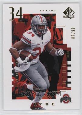 2014 SP Authentic - 2000 Future Watch #FW-9 - Carlos Hyde /999