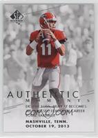 Authentic Moments - Aaron Murray