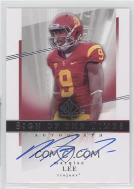 2014 SP Authentic - Sign of the Times #SOTT-ML - Marqise Lee