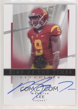 2014 SP Authentic - Sign of the Times #SOTT-ML - Marqise Lee