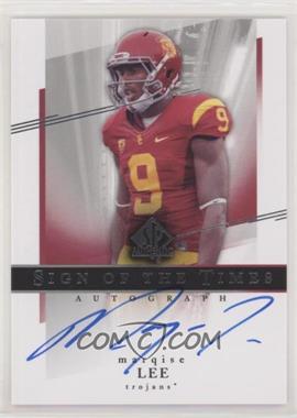 2014 SP Authentic - Sign of the Times #SOTT-ML - Marqise Lee