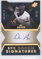 Rookie Signatures - Dri Archer #/25