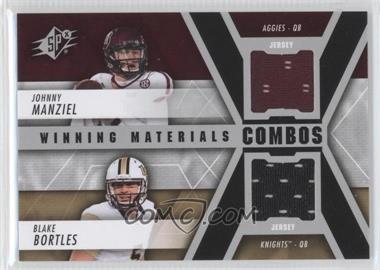 2014 SPx - Winning Materials Combos #WC-BM - Johnny Manziel, Blake Bortles