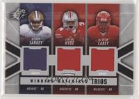 Bishop Sankey, Carlos Hyde, Ka'Deem Carey