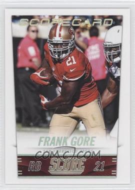 2014 Score - [Base] - Scorecard #188 - Frank Gore