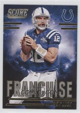 2014 Score - Franchise - Gold #F16 - Andrew Luck