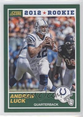 2014 Score - Iconic Rookie Card Variations #6 - Andrew Luck