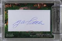 Y.A. Tittle [Cut Signature] #/10