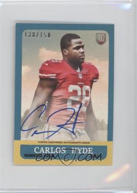 2014 Topps - 1963 Design Mini Rookie Autographs #202 - Carlos Hyde /150