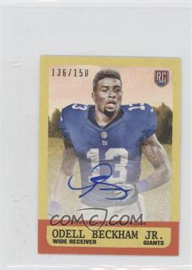 2014 Topps - 1963 Design Mini Rookie Autographs #230 - Odell Beckham Jr. /150