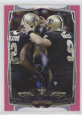 2014 Topps - [Base] - BCA Pink #99 - New Orleans Saints Team /499