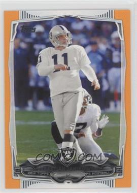 2014 Topps - [Base] - Factory Set Orange #171 - Sebastian Janikowski /96