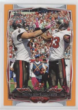 2014 Topps - [Base] - Factory Set Orange #226 - Tampa Bay Buccaneers Team /96