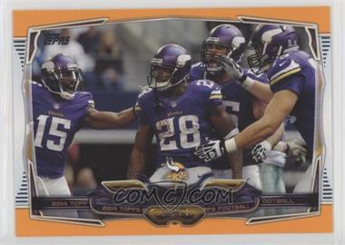 2014 Topps - [Base] - Factory Set Orange #68 - Minnesota Vikings Team /96